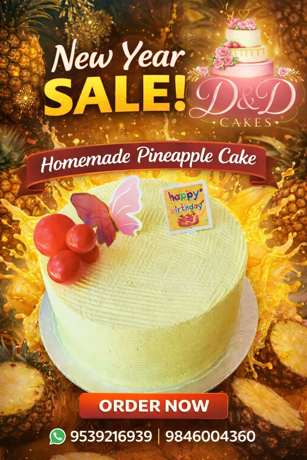 Pineapple Cake 